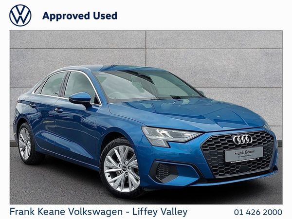 Audi A3 Saloon, Petrol, 2021, Blue