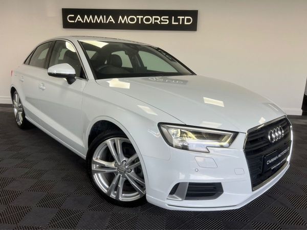 Audi A3 Saloon, Petrol, 2017, White