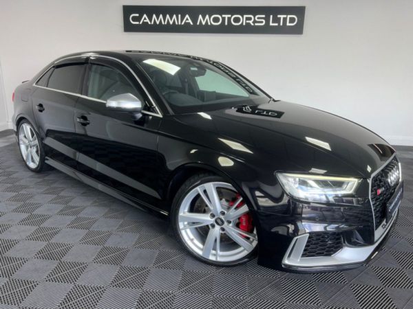 Audi RS3 Saloon, Petrol, 2018, Black