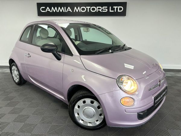 Fiat 500 Hatchback, Petrol, 2013, Red
