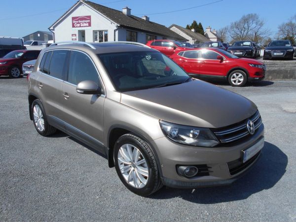 Volkswagen Tiguan SUV, Diesel, 2015, Brown