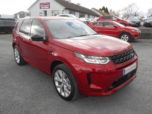 Land Rover Discovery Sport SUV, Petrol Plug-in Hybrid, 2022, Red