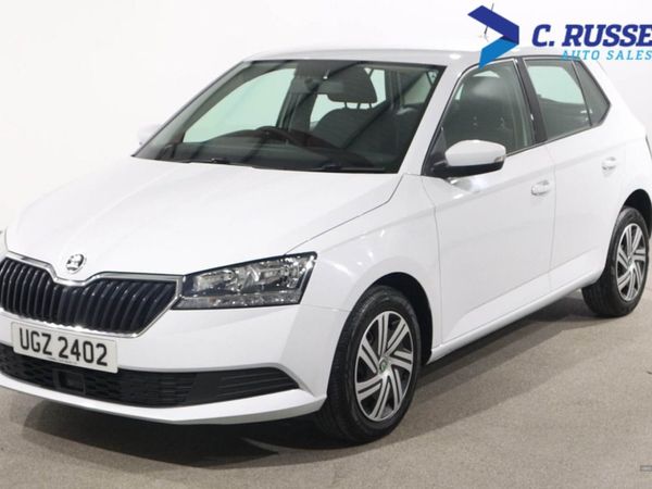 Skoda Fabia , Petrol, 2021, White