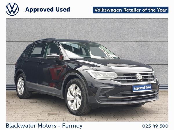 Volkswagen Tiguan SUV, Diesel, 2022, Black