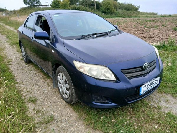 Toyota Corolla Saloon, Petrol, 2007, Blue