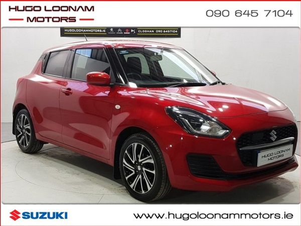 Suzuki Swift Hatchback, Petrol, 2022, Red