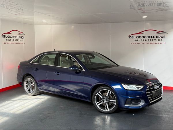 Audi A4 Saloon, Diesel, 2021, Blue