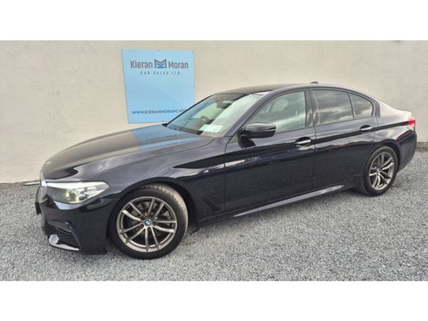 BMW 5-Series Saloon, Diesel, 2018, Black