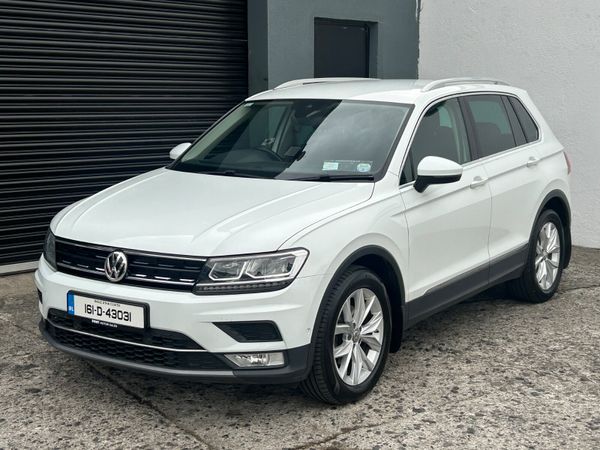 Volkswagen Tiguan SUV, Diesel, 2016, White
