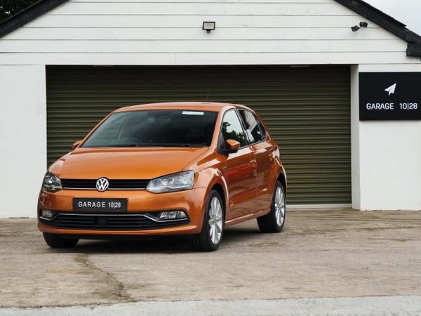 Volkswagen Polo Hatchback, Petrol, 2017, Orange