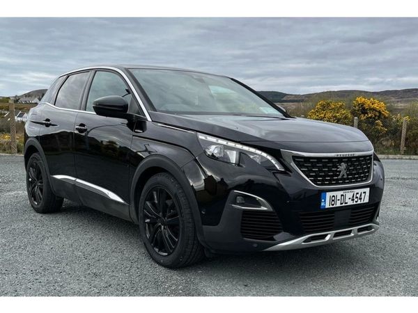 Peugeot 3008 Hatchback, Diesel, 2018, Black