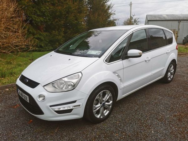 Ford S-Max MPV, Diesel, 2014, White
