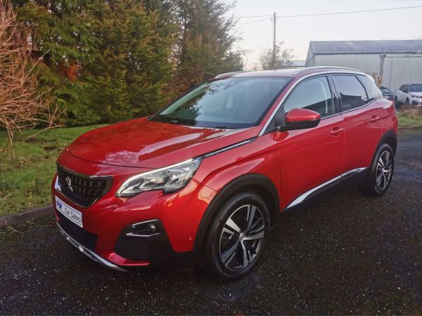 Peugeot 3008 MPV, Diesel, 2018, Red
