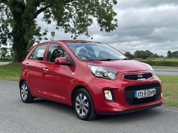 Kia Picanto Hatchback, Petrol, 2017, Red