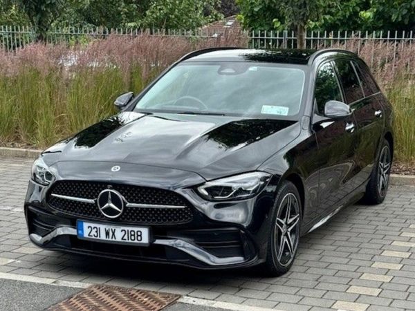 Mercedes-Benz C-Class Estate/Jeep, Petrol Plug-in Hybrid, 2023, Black