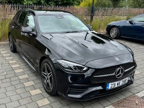 Mercedes-Benz C-Class Estate/Jeep, Petrol Plug-in Hybrid, 2023, Black