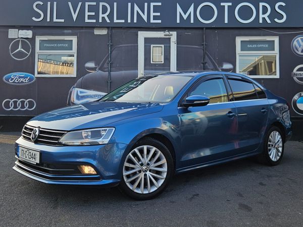 Volkswagen Jetta Saloon, Diesel, 2017, Blue