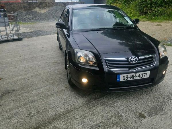 Toyota Avensis Saloon, Petrol, 2008, Black