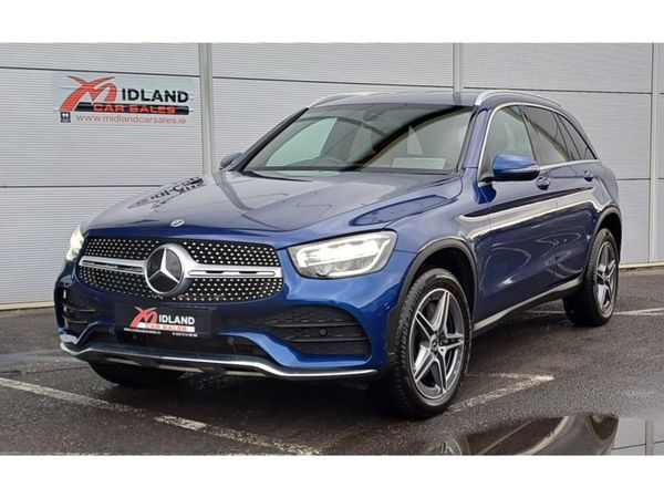 Mercedes-Benz GLC Estate, Diesel Hybrid, 2021, Blue