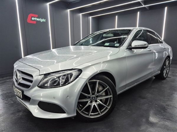 Mercedes-Benz C-Class Saloon, Hybrid, 2015, Silver