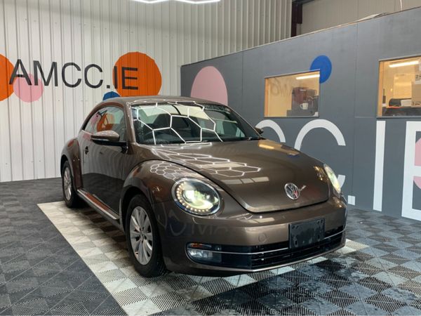 Volkswagen Beetle Hatchback, Petrol, 2014, Brown