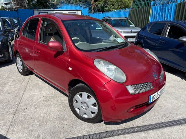 Nissan Micra Hatchback, Petrol, 2007, Red