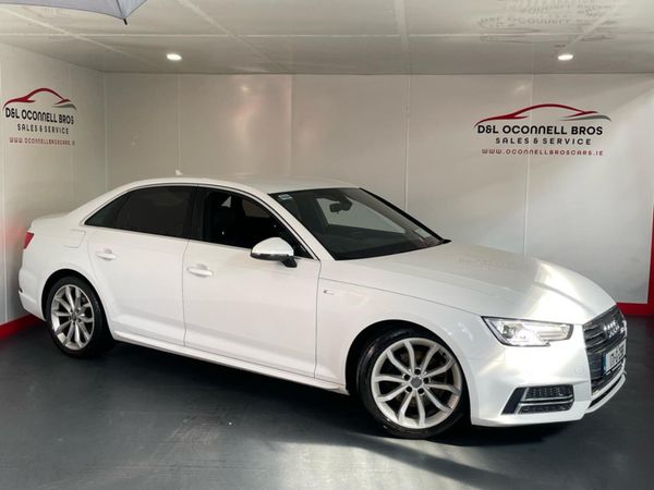 Audi A4 Saloon, Diesel, 2017, White