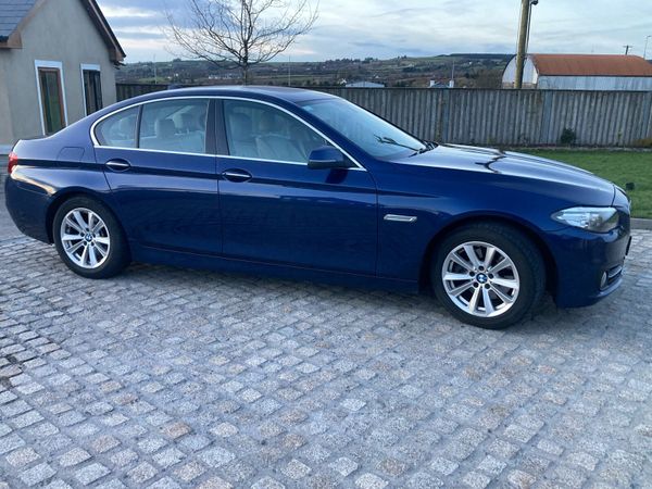 BMW 5-Series Saloon, Diesel, 2015, Blue