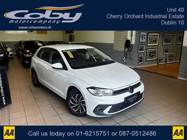 Volkswagen Polo Hatchback, Petrol, 2023, White