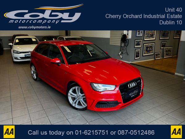 Audi A3 Hatchback, Petrol, 2015, Red