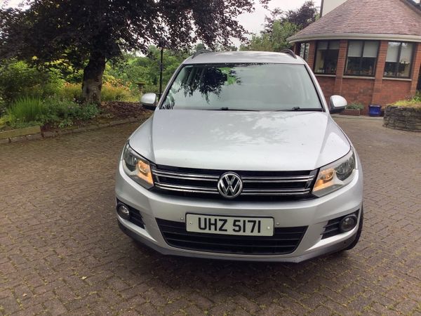 Volkswagen Tiguan SUV, Diesel, 2013, Silver
