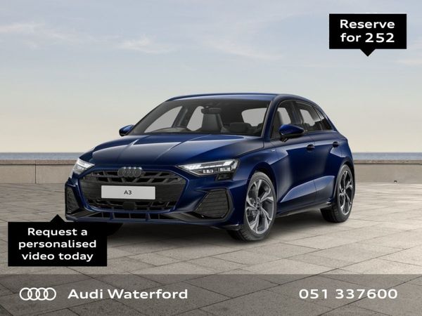 Audi A3 Hatchback, Diesel, 2025, Blue