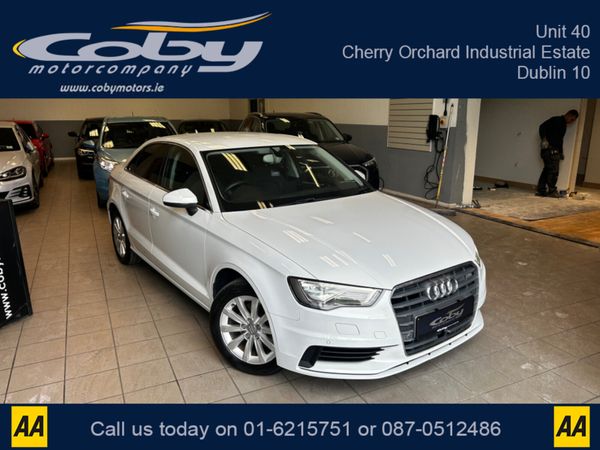 Audi A3 Saloon, Petrol, 2015, White