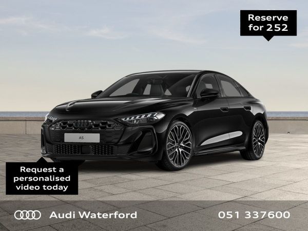 Audi A5 Saloon, Diesel, 2025, Black