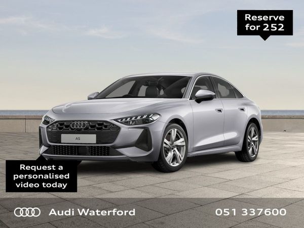 Audi A5 Saloon, Diesel, 2025, Silver