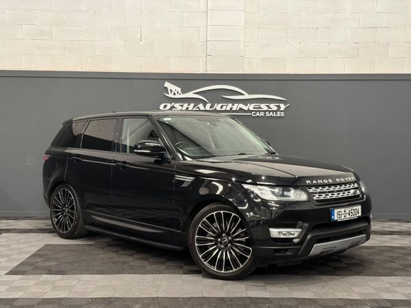 Land Rover Range Rover Sport SUV, Diesel, 2015, Black