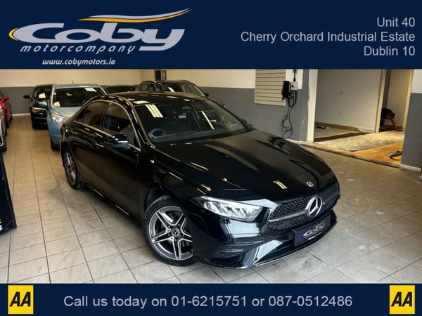 Mercedes-Benz A-Class Saloon, Petrol Plug-in Hybrid, 2024, Black