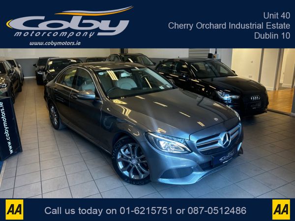 Mercedes-Benz C-Class Saloon, Petrol, 2017, Grey