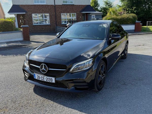 Mercedes-Benz C-Class Saloon, Diesel Plug-in Hybrid, 2021, Black