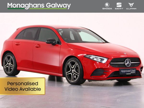 Mercedes-Benz A-Class Hatchback, Diesel, 2019, Red