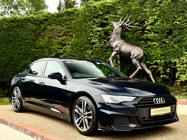 Audi A6 Saloon, Diesel, 2018, Blue