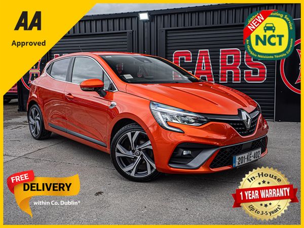 Renault Clio Hatchback, Petrol, 2020, Orange