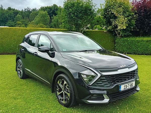 Kia Sportage SUV, Diesel Hybrid, 2023, Black