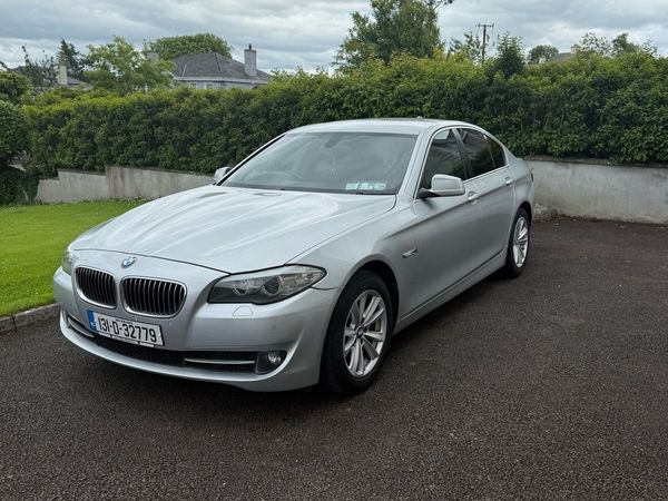 BMW 5-Series Saloon, Diesel, 2013, Silver