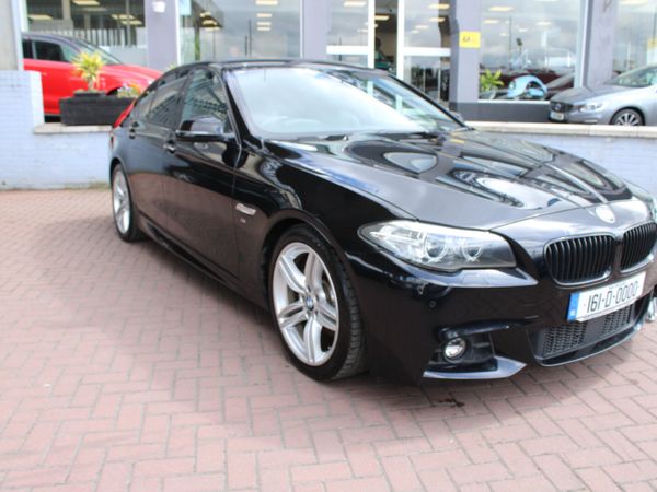 BMW 5-Series Saloon, Diesel, 2016, Black