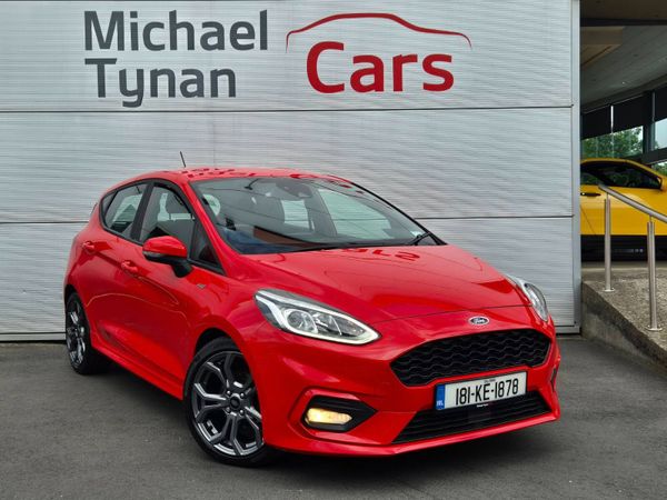 Ford Fiesta Hatchback, Petrol, 2018, Red