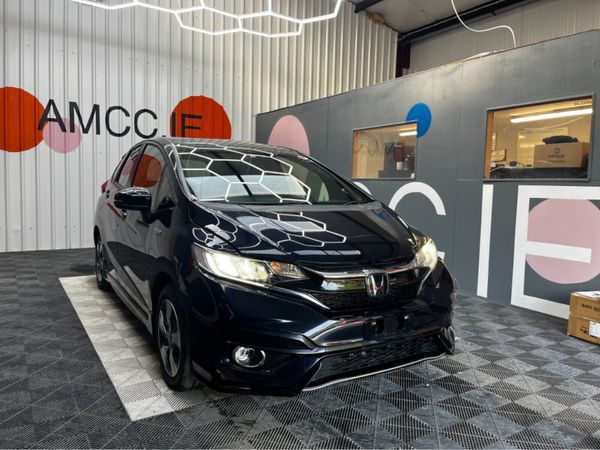 Honda Fit Hatchback, Petrol Hybrid, 2019, Black