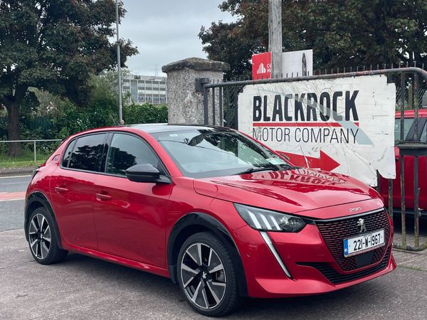 Peugeot 208 Hatchback, Electric, 2022, Red