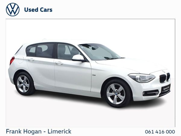BMW 1-Series Hatchback, Petrol, 2014, White