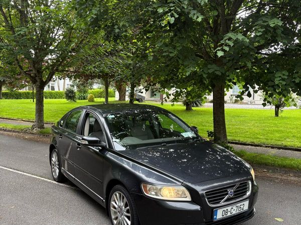 Volvo S40 Saloon, Ethanol Petrol, 2008, Black